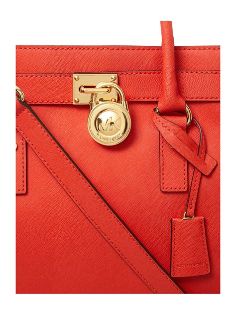 michael kors hamilton red|michael kors hamilton vanilla tan.